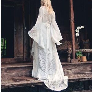 Spell Designs Gwendolyn Wrap Dress in XS